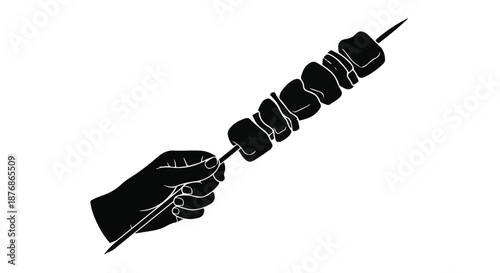 black umbrella vector illustration