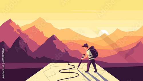 Crafting The Journey Exploring New Horizons with Artistic Precision Landscape