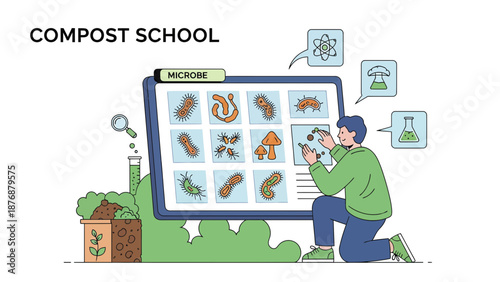 Exploring Beneficial Microbes In The Soil For Healthy Compost Development In Education
