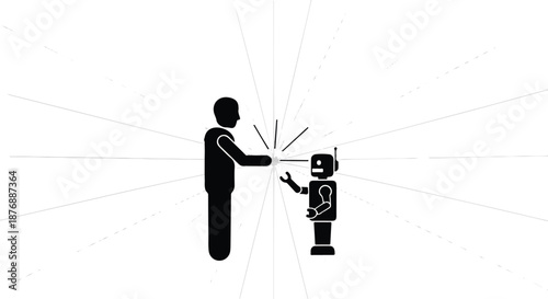Depicting a Collaborative Future Human Interaction with an Artificial Intelligence Robot