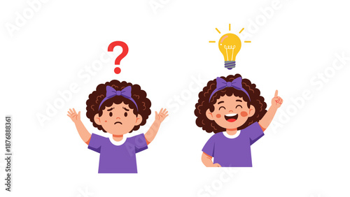 Confused and Inspired Thought Bubbles