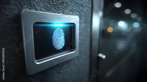 Biometric Fingerprint Scanner for High Security Access Control System