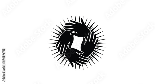 silhouette of a woman with tattoo