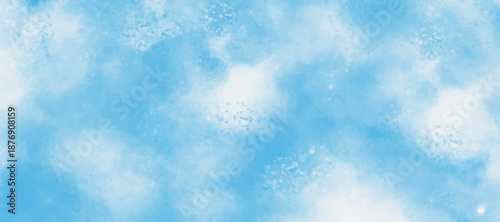 blue sky with scattered white clouds on a sunny day with puffy white clouds drifting lazily across scene natural beauty.