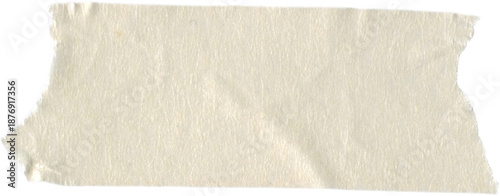 Obraz na płótnie Adhesive washi crumpled paper tape isolated element