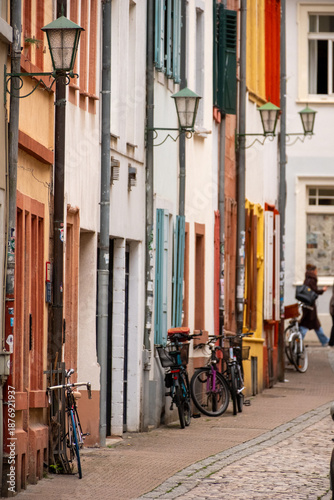 Kleine Gasse in Heidelberg (Altstadt)
