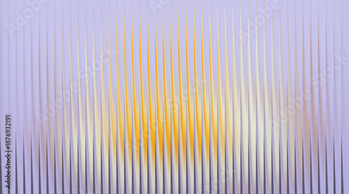 Vertical light stripes with yellow and white colors on a blurred background