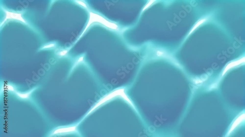 Abstract Water Surface Video Background With Light Reflections