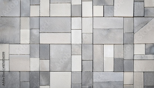 white gray grey stone concrete tiles patio slab decking boards terrace floor or wall texture background