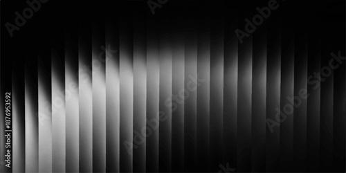 Brushed silver metal backdrop featuring a dark black and white striped pattern with a shiny textured stainless steel chrome finish and light grey aluminum lines