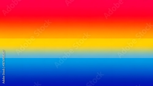 Classic Red to Blue Spectrum Rainbow Aesthetics