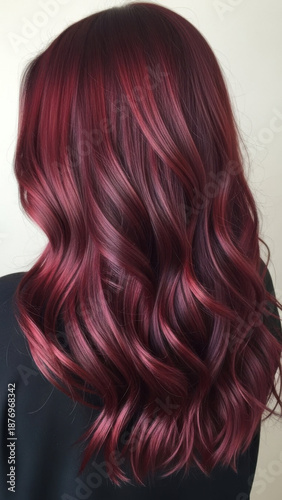 Cherry cola hair