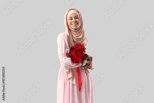 Beautiful young Muslim woma...