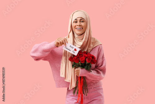 Beautiful young Muslim woma...