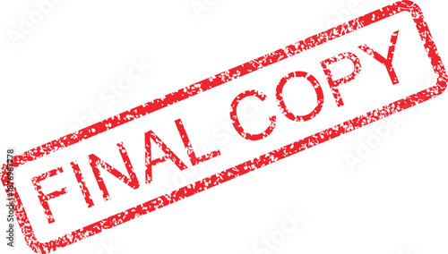 Official red stamp indicating a conclusive document version, representing the definitive output of a thorough review and approval process