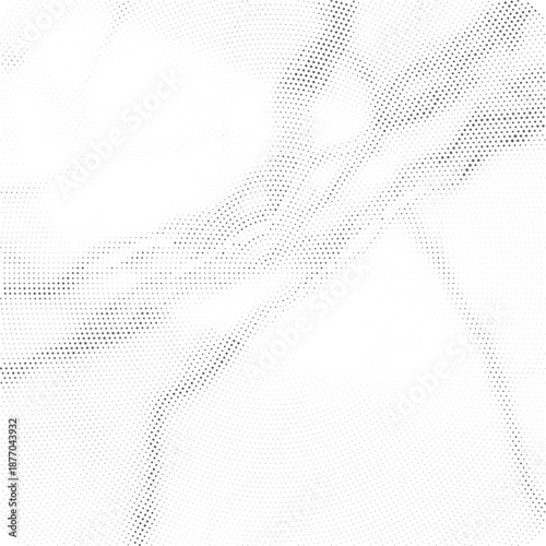 Abstract Light Gray Halftone Dotted Smoke Trail Pattern For Subtle Textured Modern Graphic Design Vector Illustration