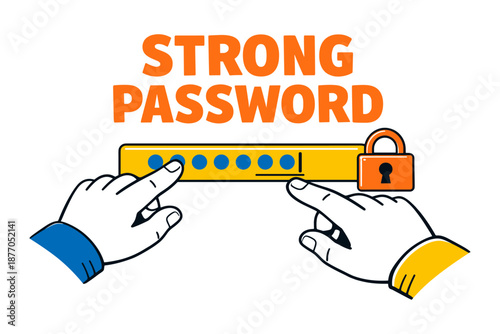 Creating a strong password with enhanced security using colorful visual cues