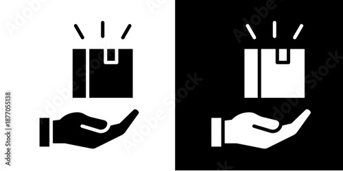 Quantity Supplied  Icon Set White Glyph Style Collection
