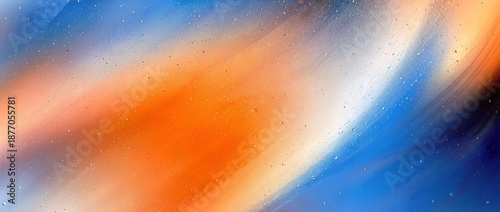 鮮やかな色彩が溶け合う抽象グラデーション背景