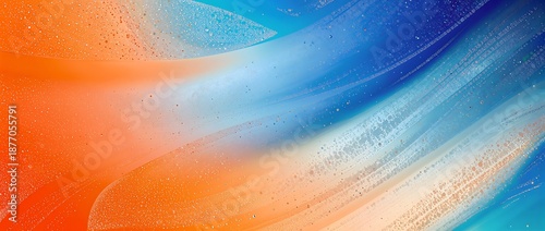 鮮やかな色彩が溶け合う抽象グラデーション背景