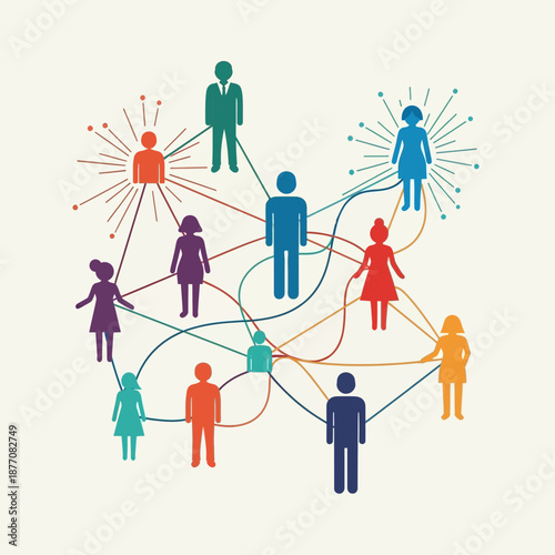 Connected people network