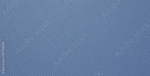 Foto Close up of light blue artificial leather texture background.