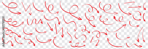 doodle emphasis arrow icon design quirky twist zigzag line