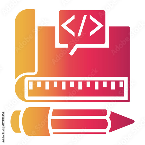 template Gradient icon