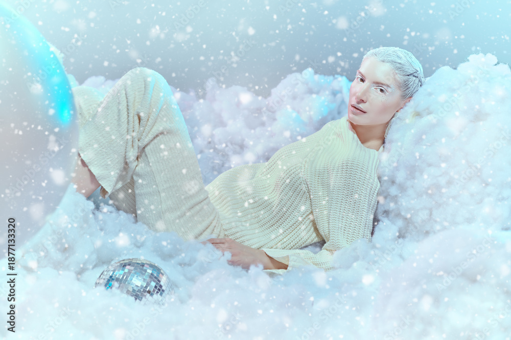 Obraz premium Winter Lounge Fantasy