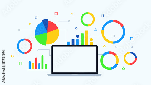 Data Visualization and Analytics with a Laptop and Charts