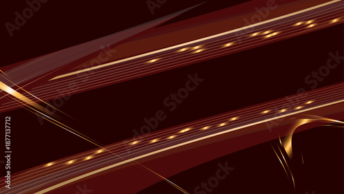 dark red and gold abstract background