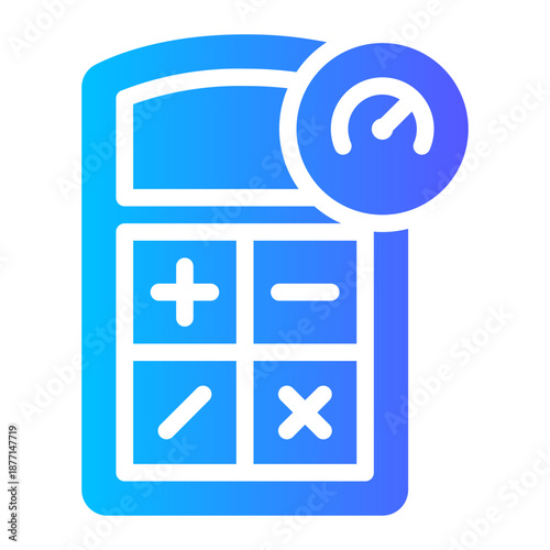 performance gradient icon