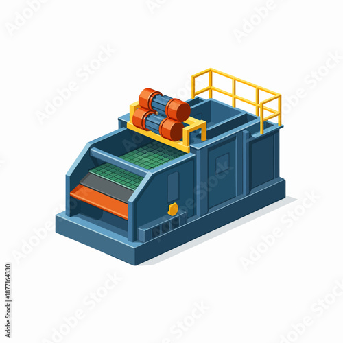 Unidad vibratoria de agitación de esquisto