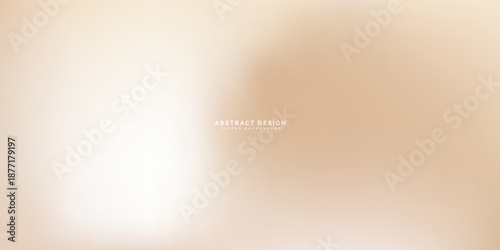 Smooth liquid beige, golden colored vector background