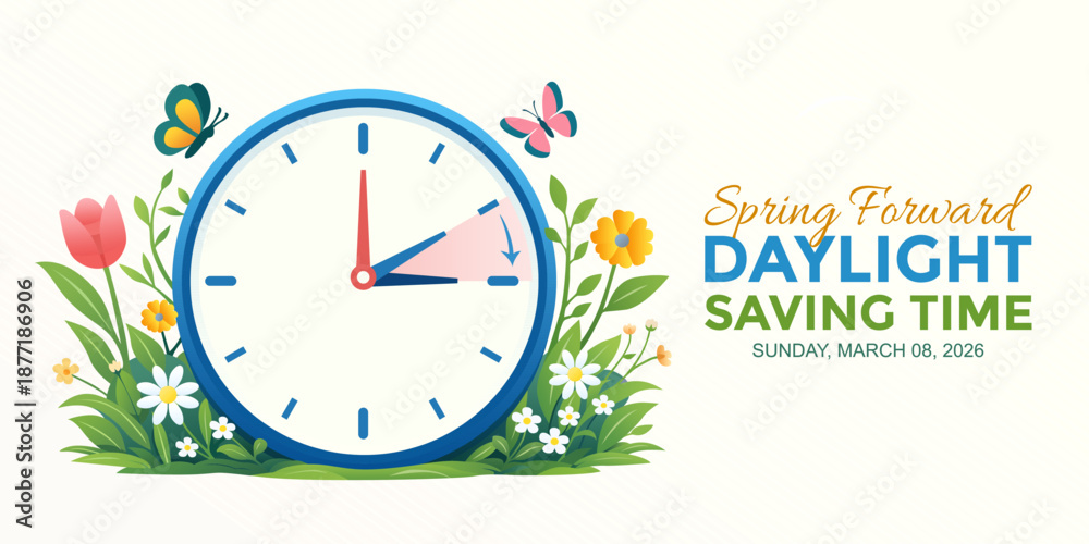 Foto Daylight Saving Time banner