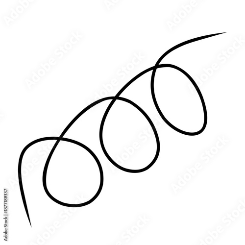 spring petals icon on white background