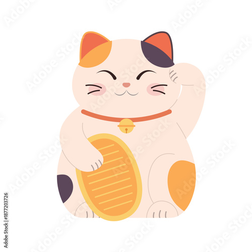 Maneki-neko or lucky cat