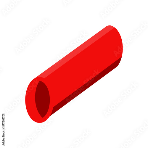 relay baton flat icon illustration