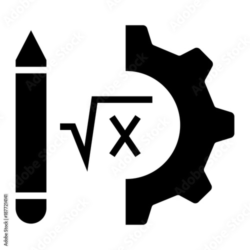 mathematic Solid icon