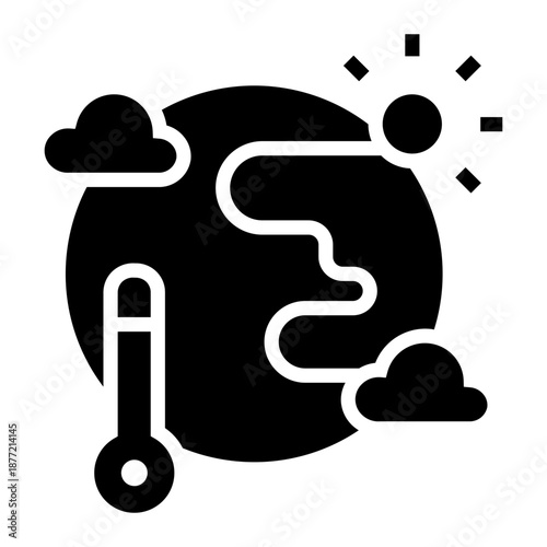 meteorology Solid icon