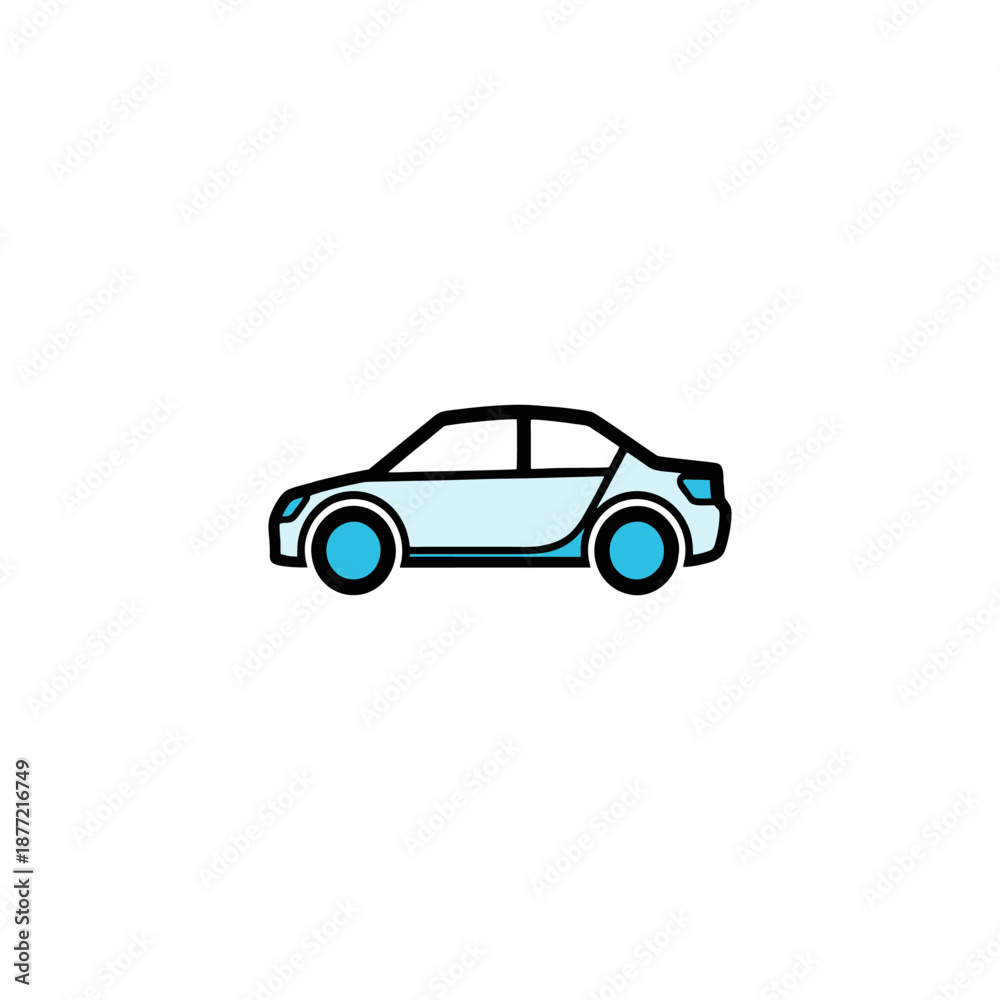 Fototapeta premium car vector illustration