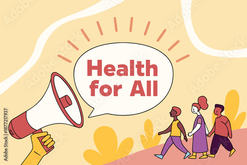 “Health for All” for World Health Day.