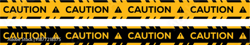do not cross yellow police line tape sign