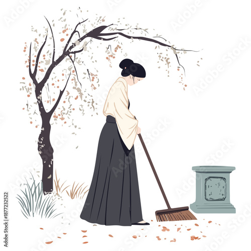 tomb sweeping, qingming festival, asia, festival, vector, transparent background, person, culture