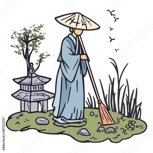 tomb sweeping, qingming festival, asia, festival, vector, transparent background, person, culture