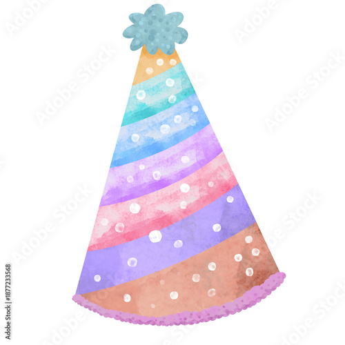 Birthday Hat Illustration