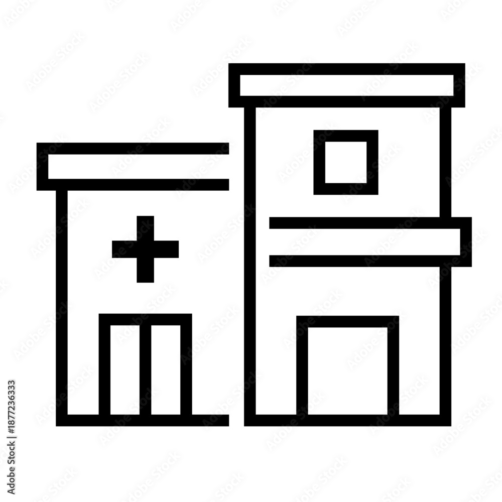 Obraz premium amenities Line Icon