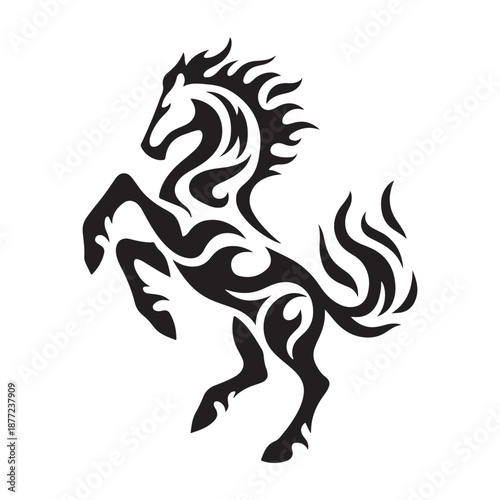 chinese fire horse zodiac tattoo