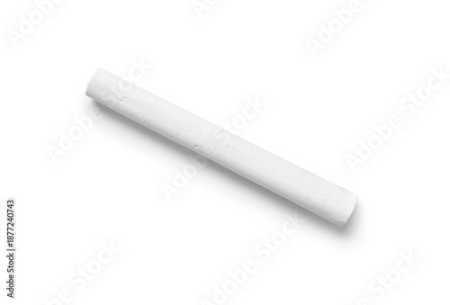 Chalk isolated on white bac...