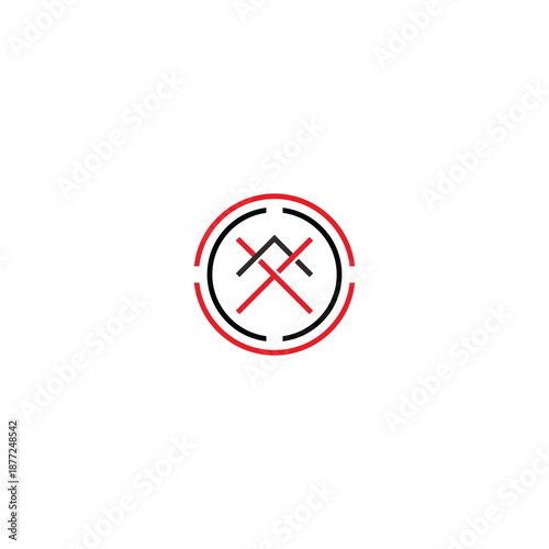Abstract logo symbol in circle Free Download Abstract logo symbol in circle - GFXLoad